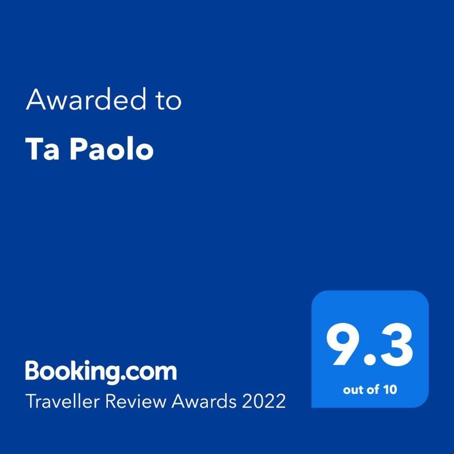 Ta Paolo Bed & Breakfast Qala Exterior foto